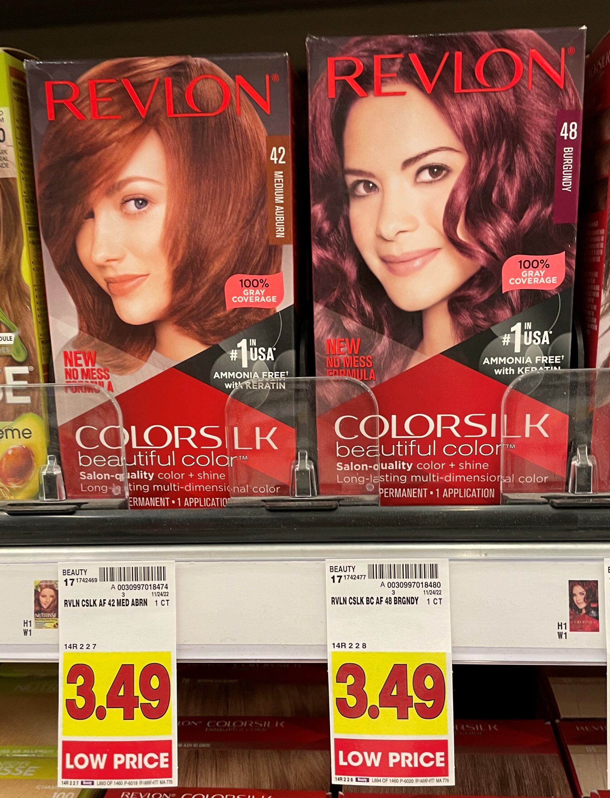 revlon hair color kroger shelf image3