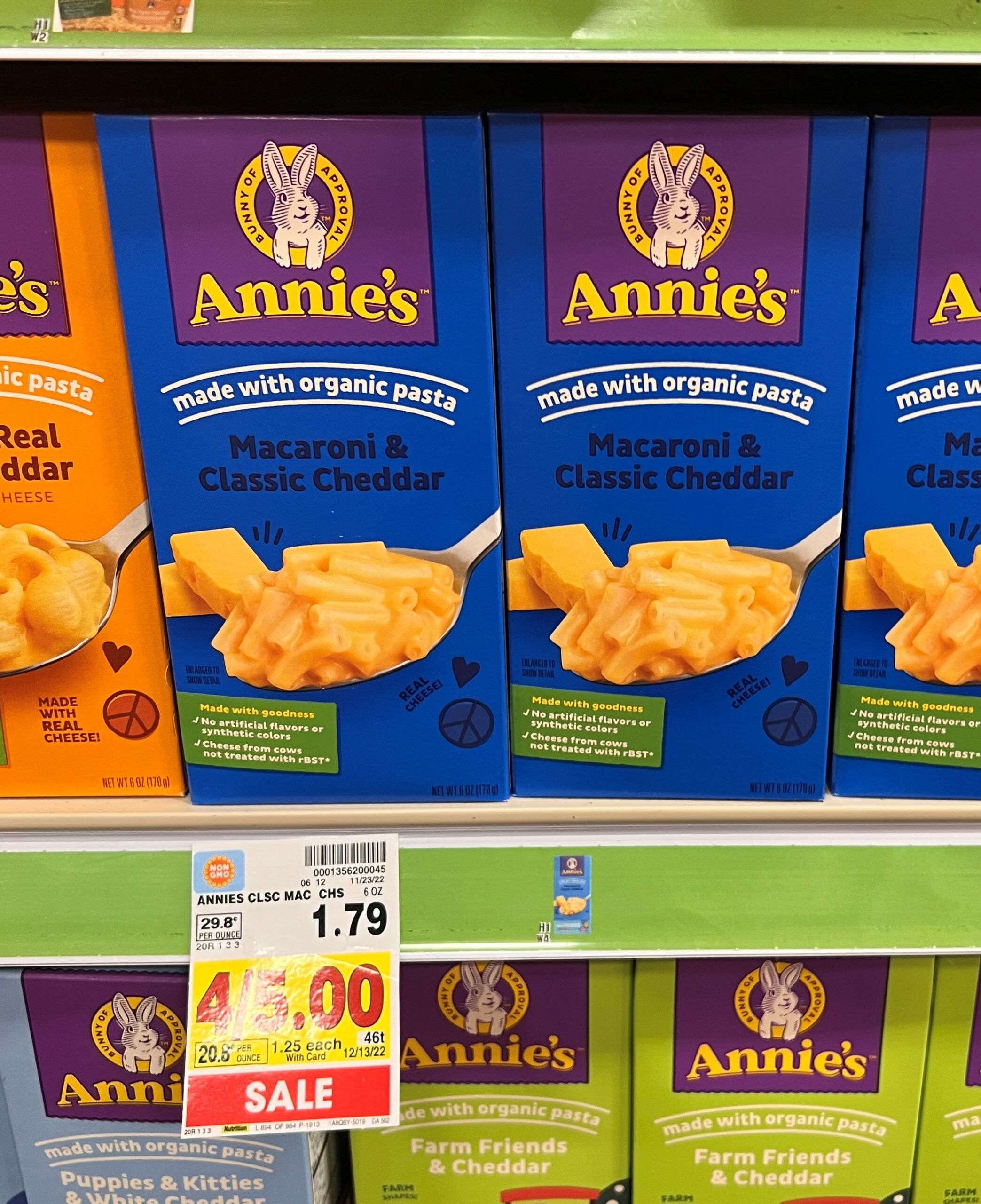 annie's kroger shelf image 6