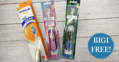 Spinbrush Tooth Brush kroger krazy