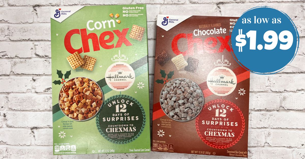 General Mills Chex Cereal ONLY $1.99! - Kroger Krazy