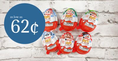 kinder joy Christmas eggs kroger krazy