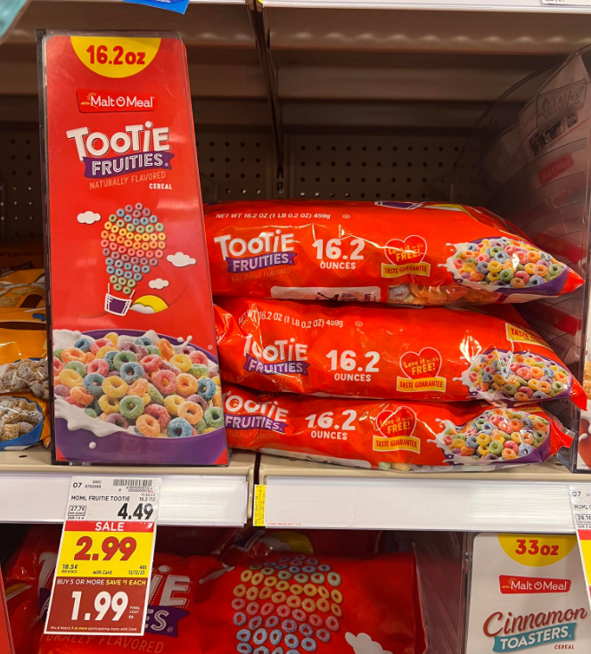 malt o meal cereal kroger shelf image 