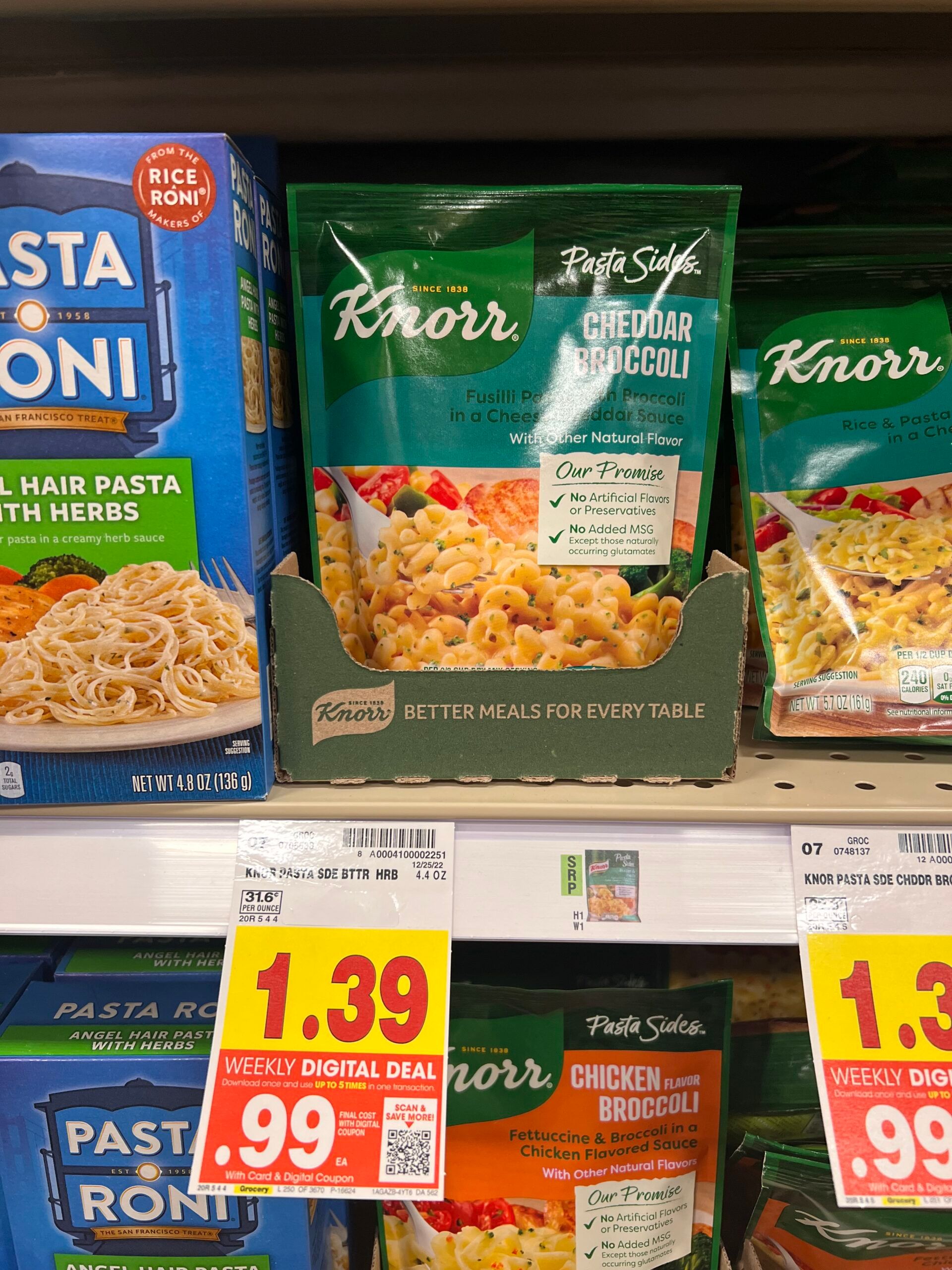 knorr sides kroger shelf image 7