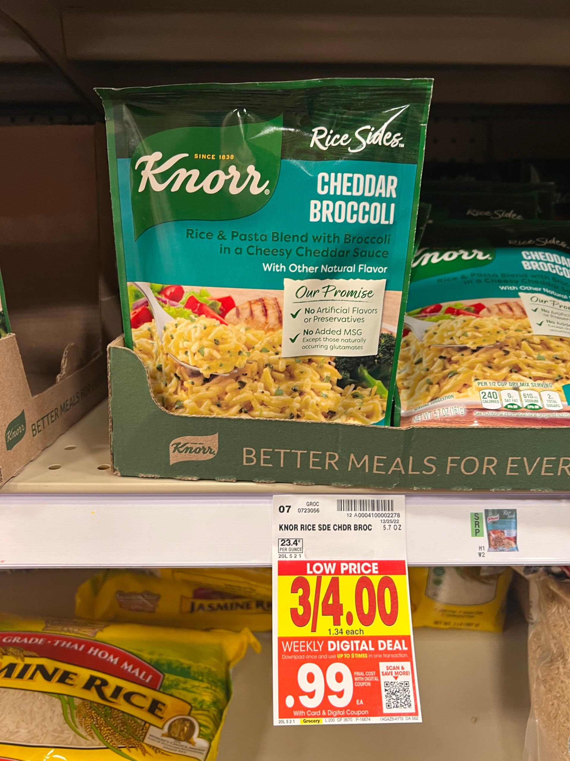 knorr sides kroger shelf image 1