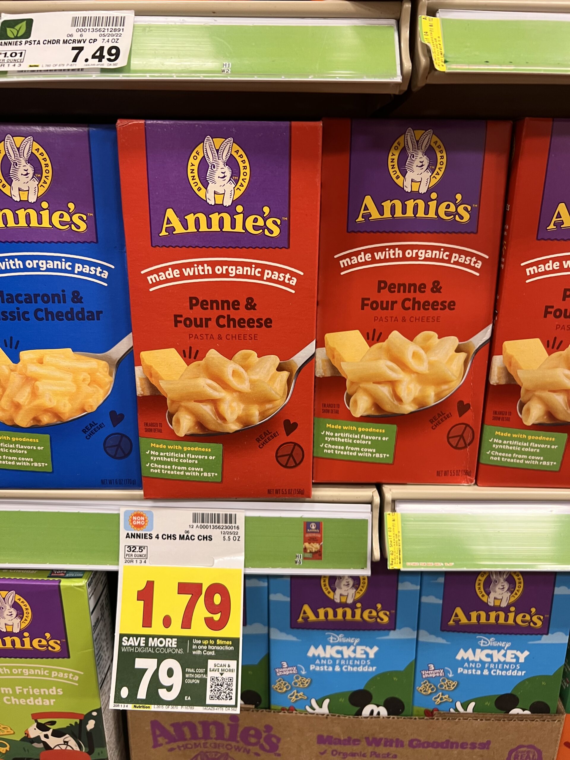 annie's mac $ cheese kroger shelf image 6