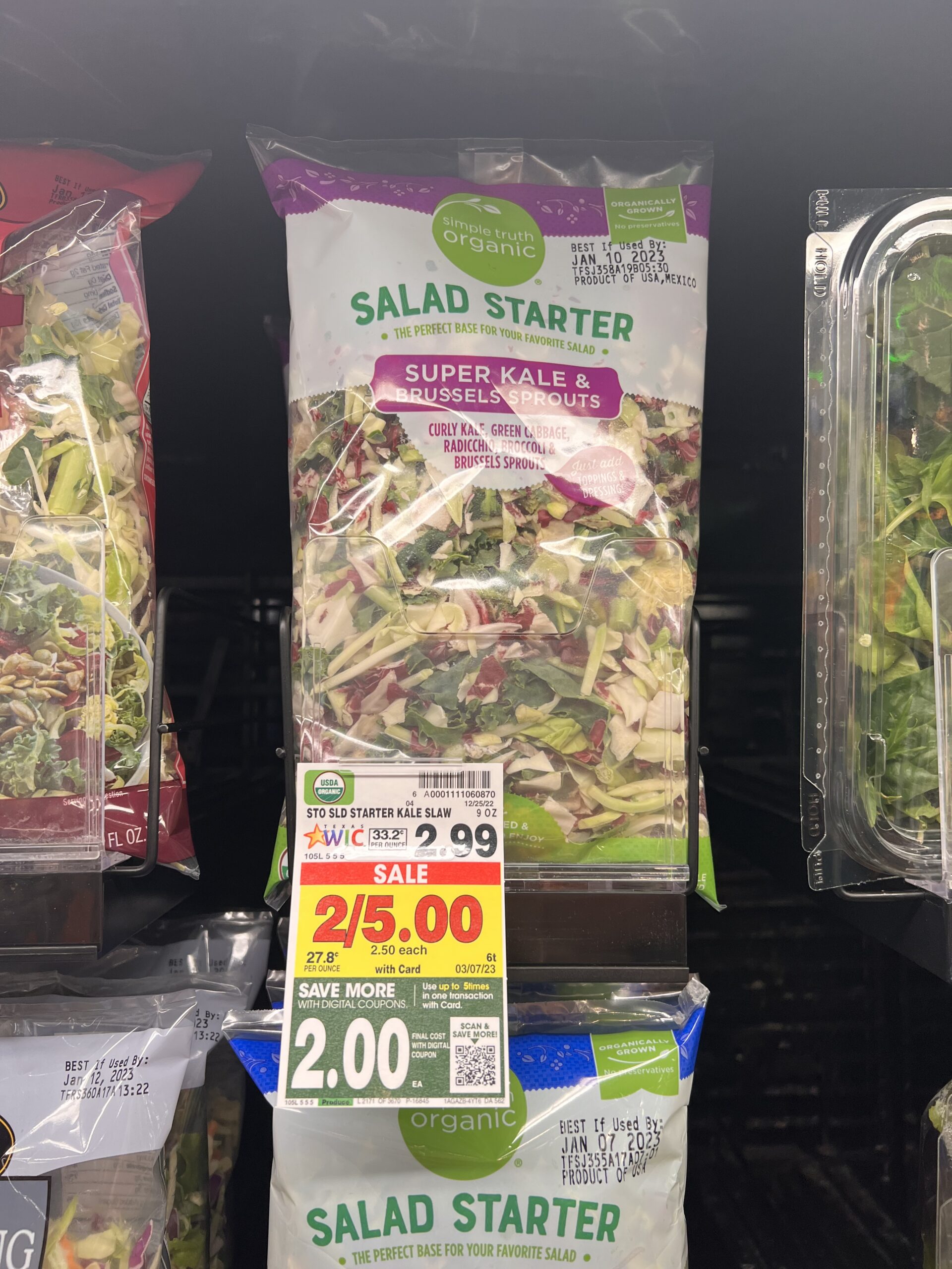 STO salad starter kroger shelf image 1