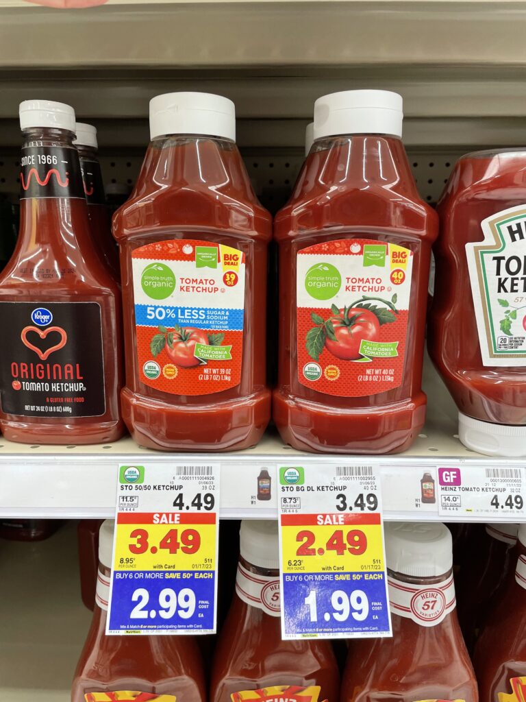 sto ketchup kroger shelf image