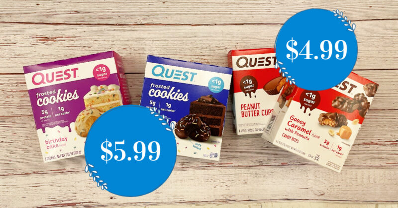 Quest Cookies and Candy Kroger Krazy