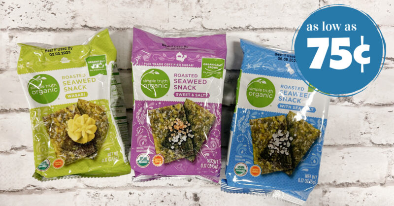 STO seaweed snacks kroger krazy