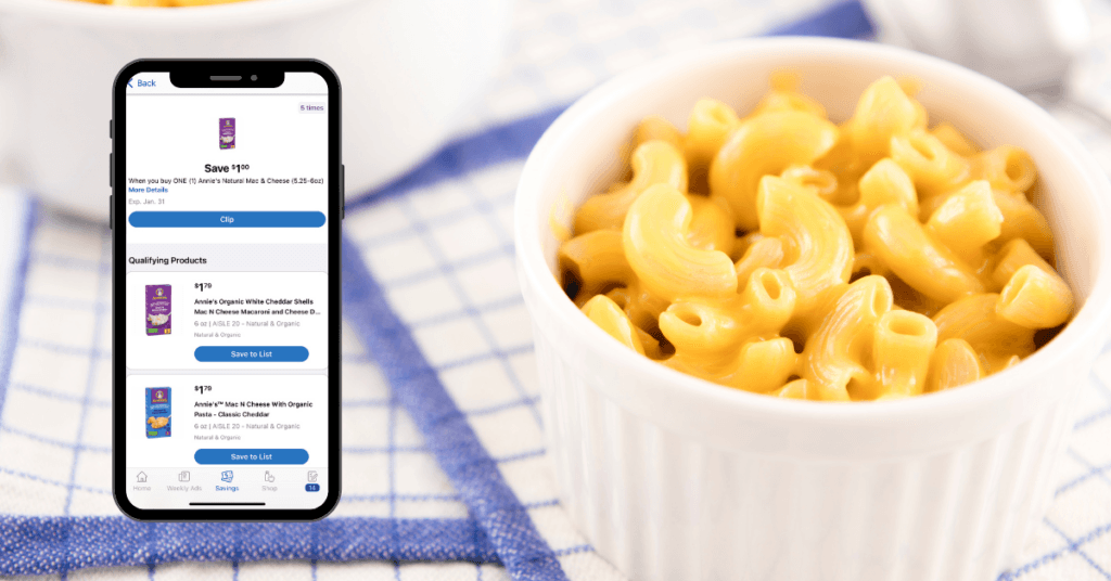 annie's mac and cheese kroger