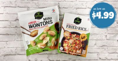 bibigo wontons and fried rice kroger krazy