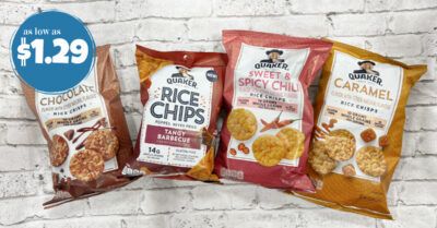 quaker rice crisps (1) kroger krazy