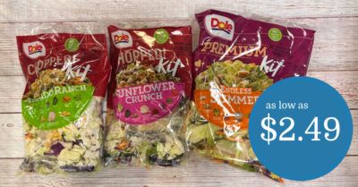 Dole Salad Kits Kroger Krazy