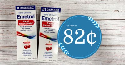 Emetrol Rapid Nausea Relief kroger krazy