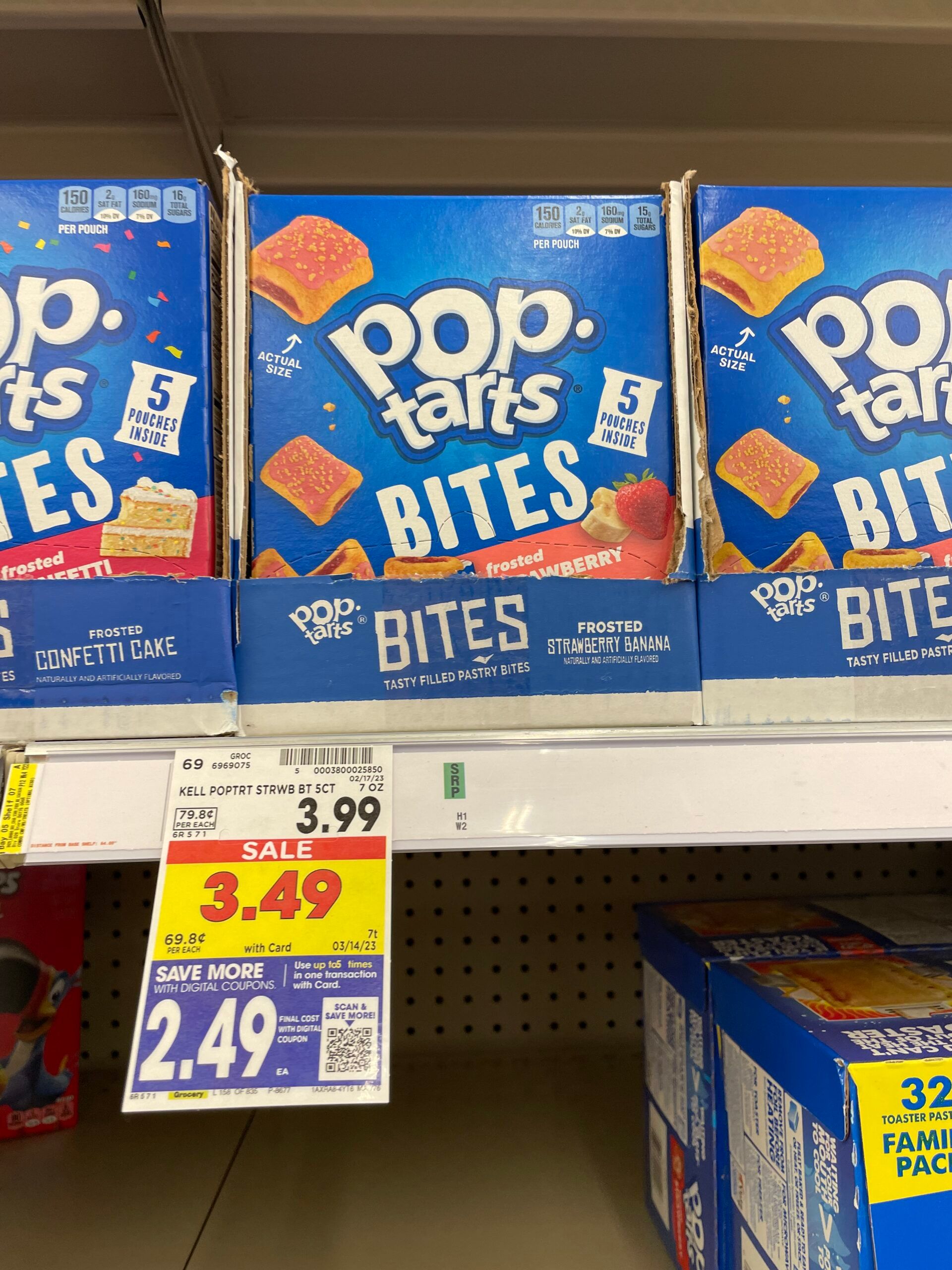 poptart bites kroger shelf image 2