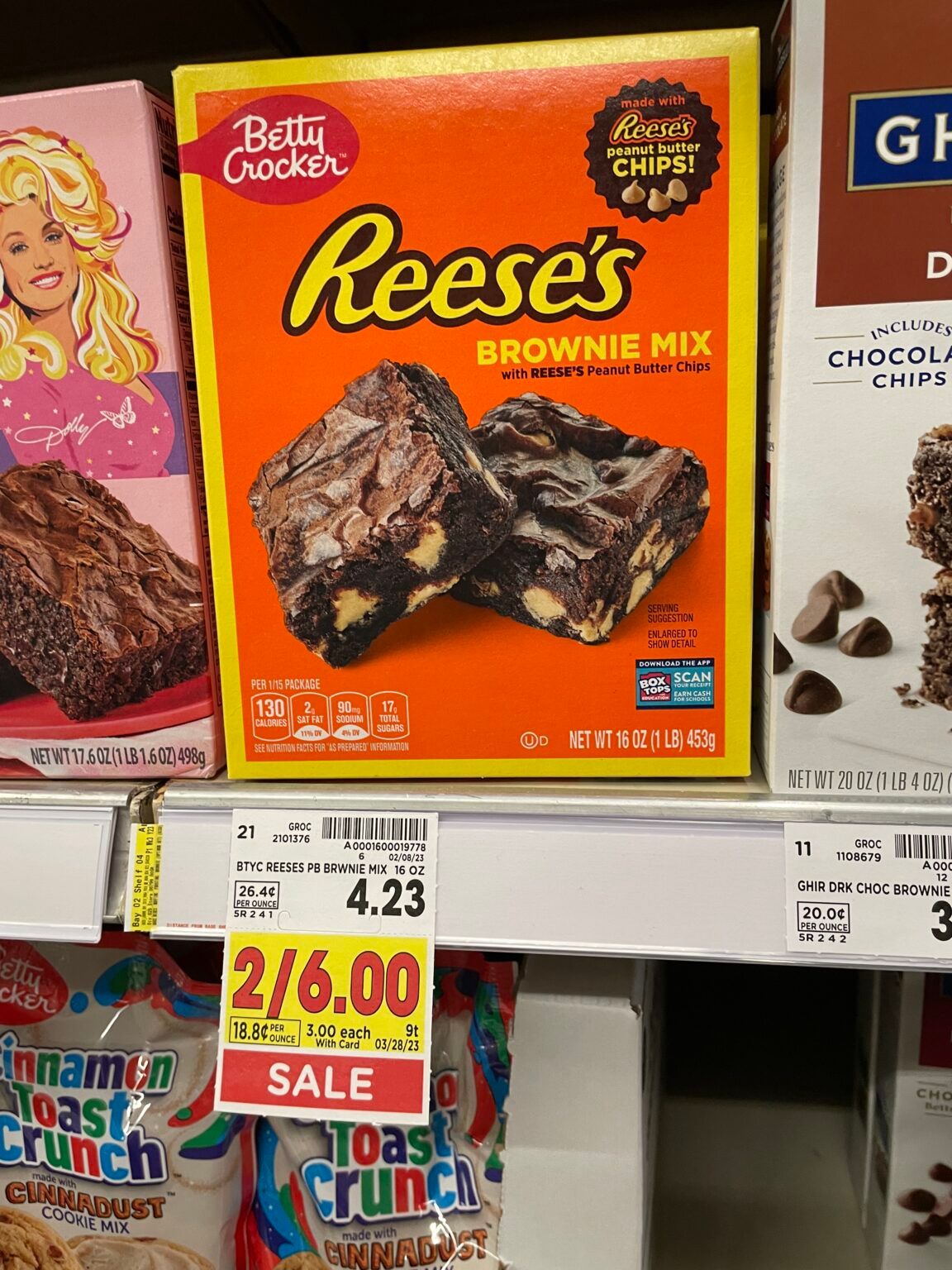Betty Crocker Reese's Boxes or Bagged Desserts as low as 67¢! - Kroger ...