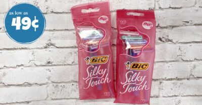 bic silky touch razor kroger krazy