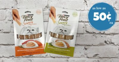fancy feast savory cat treats kroger krazy 2