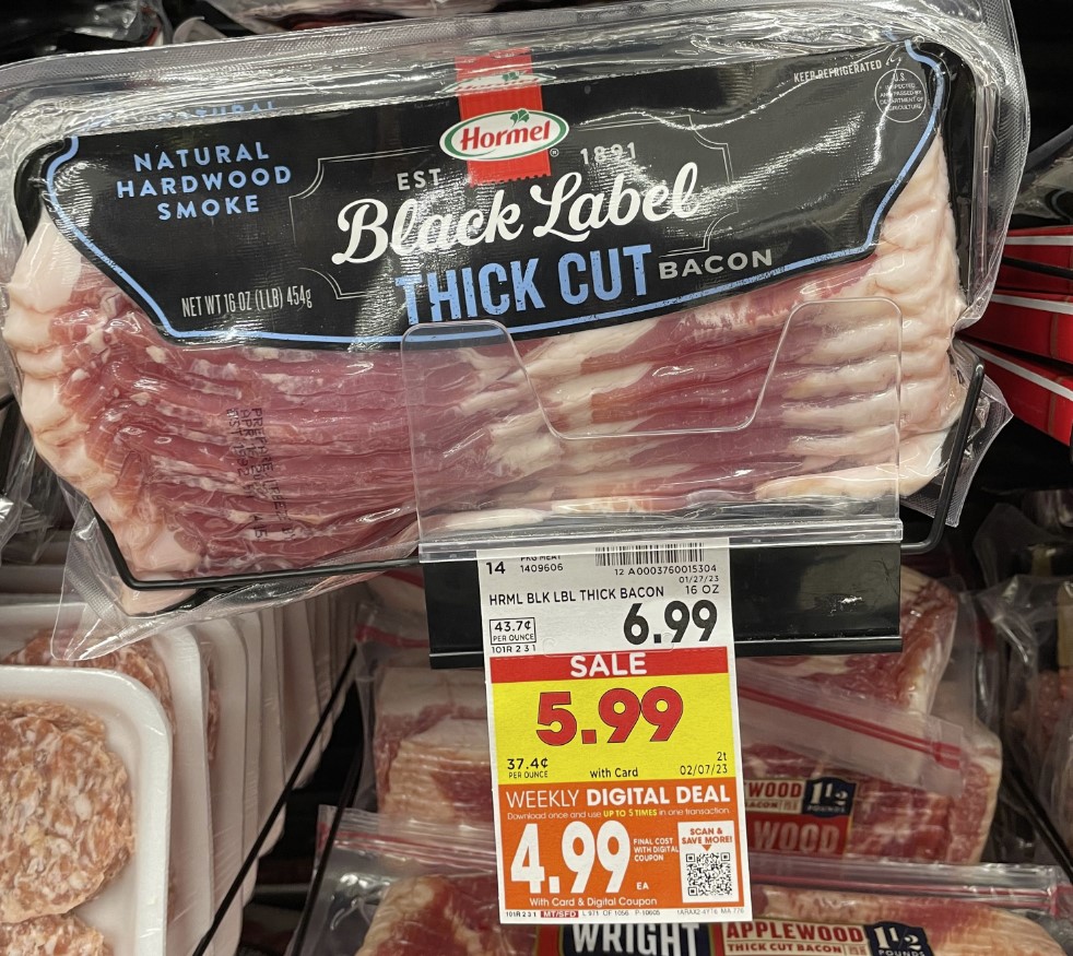 hormel bacon kroger shelf image 1