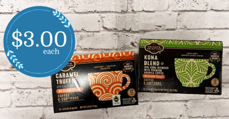 private selection coffee pods kroger krazy