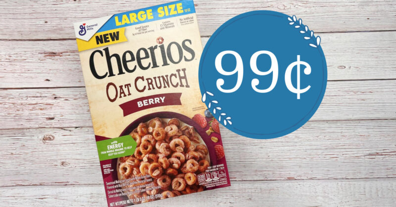 General Mills Cheerios Oat Crunch Berry Kroger Krazy