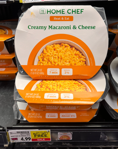 Home Chef Macaroni & Cheese Kroger Shelf Image
