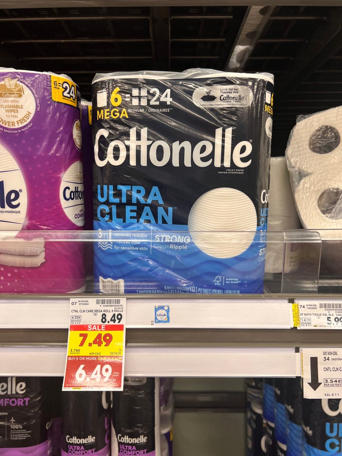 Cottonelle Toilet Paper as low as 5.49! Kroger Krazy