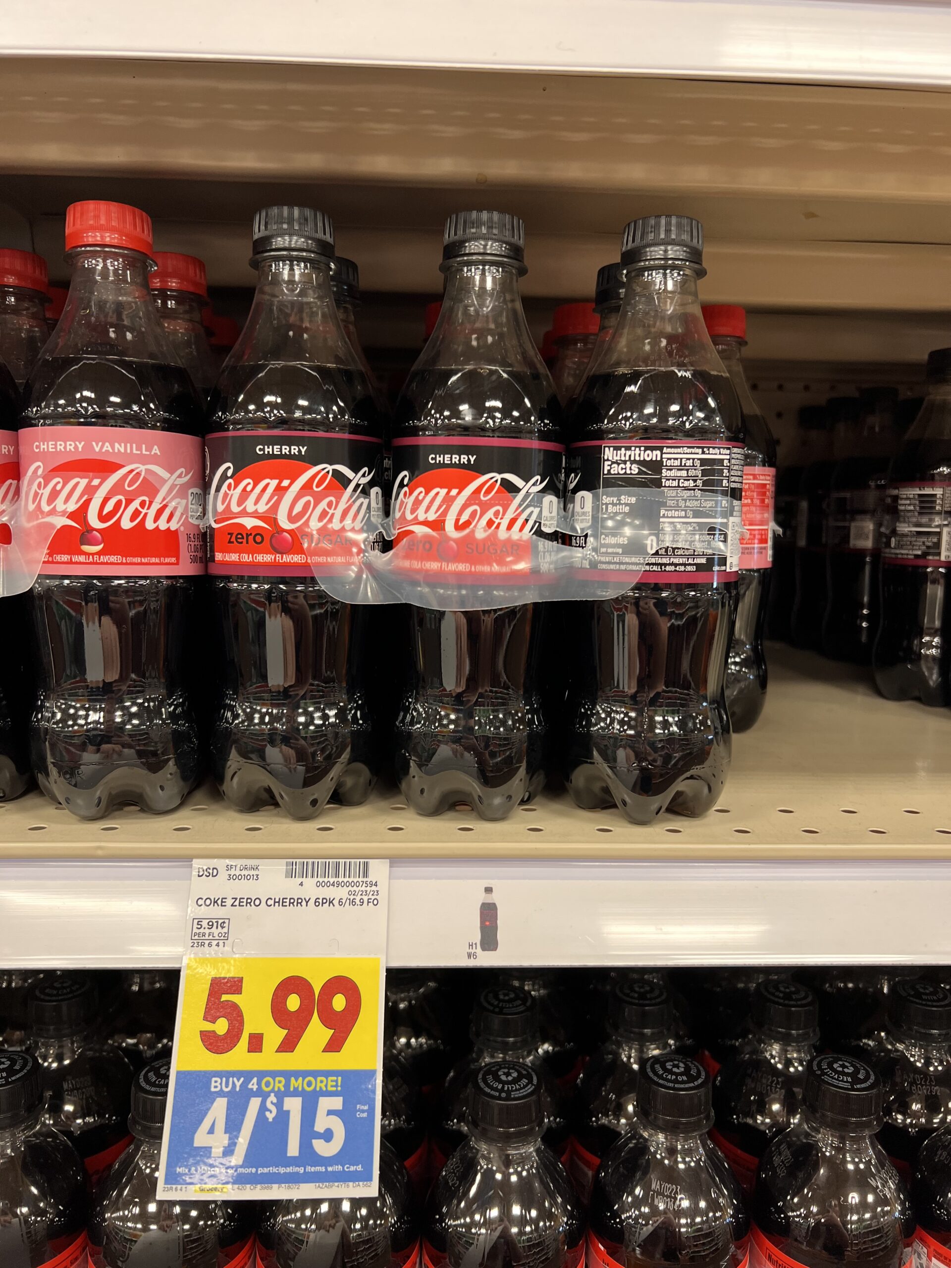 coca cola kroger shelf image 4
