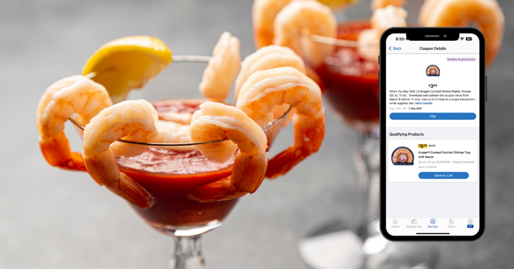 cocktail shrimp kroger