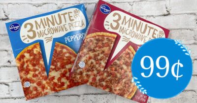 kroger 3 min pizza kroger krazy