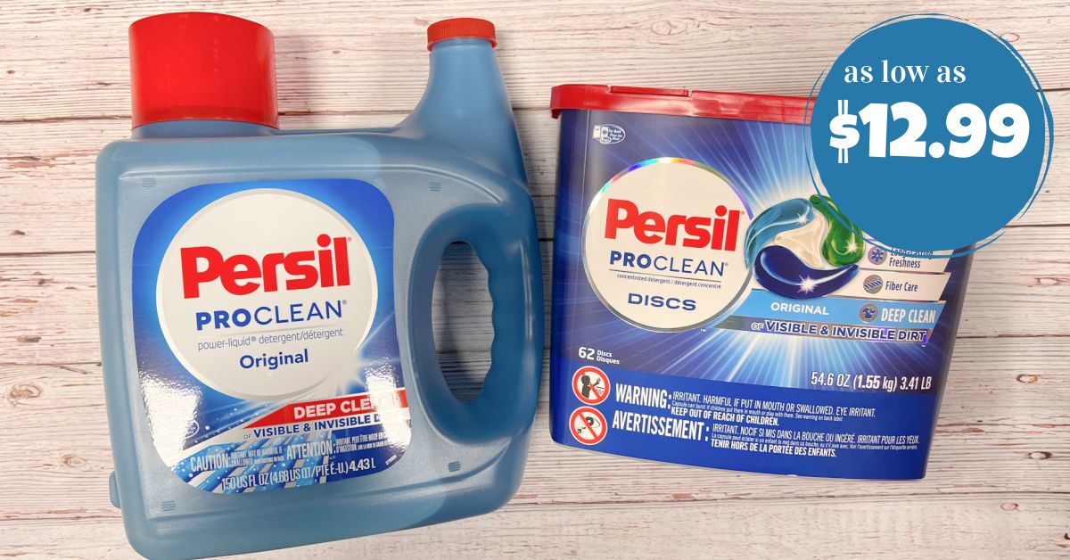 Persil ProClean as low as $12.99! - Kroger Krazy