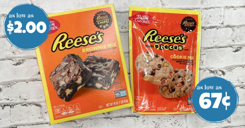 reese's brownie and cookie mix kroger krazy 2