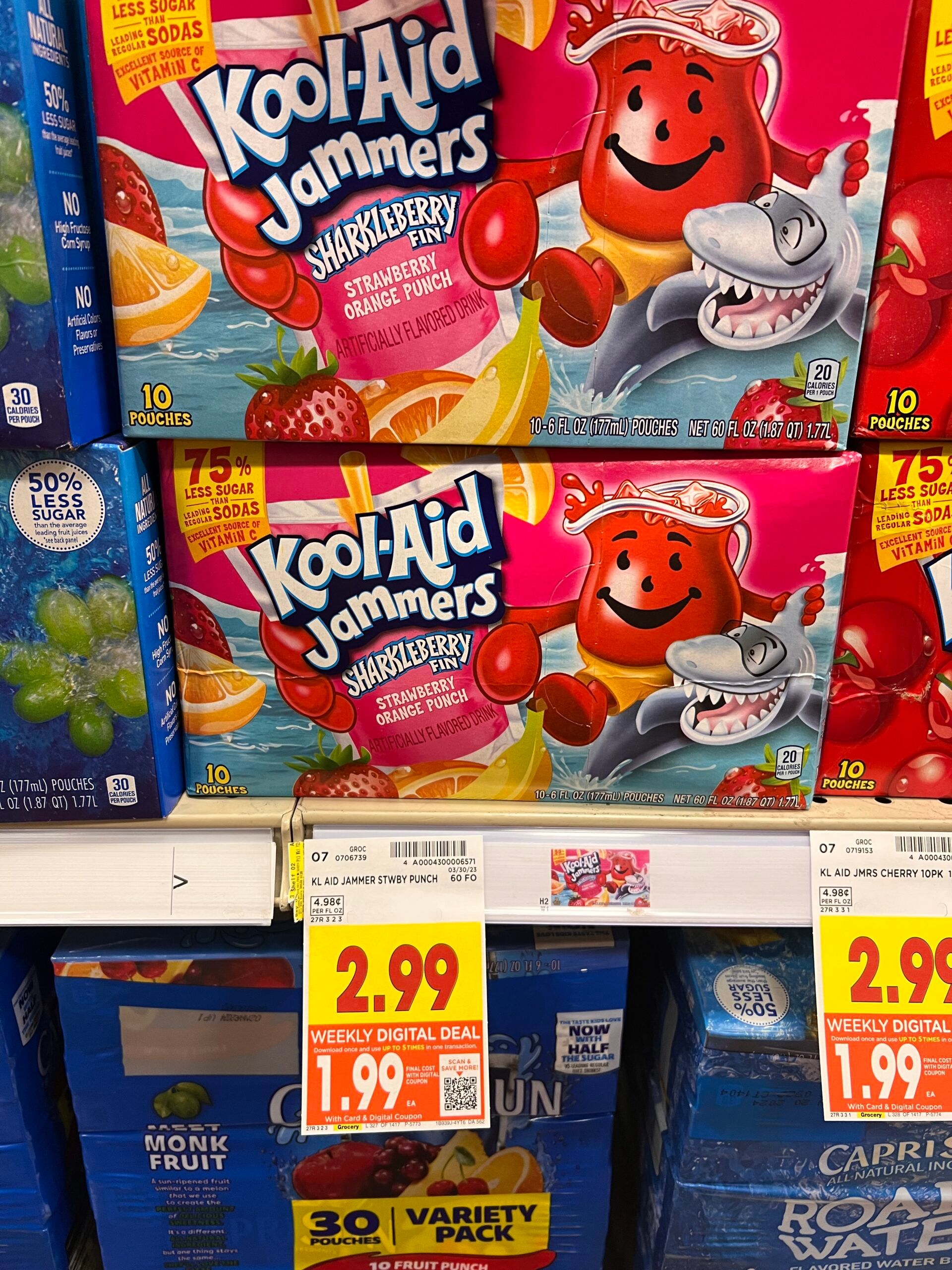 kool-aid jammers kroger shelf image 2
