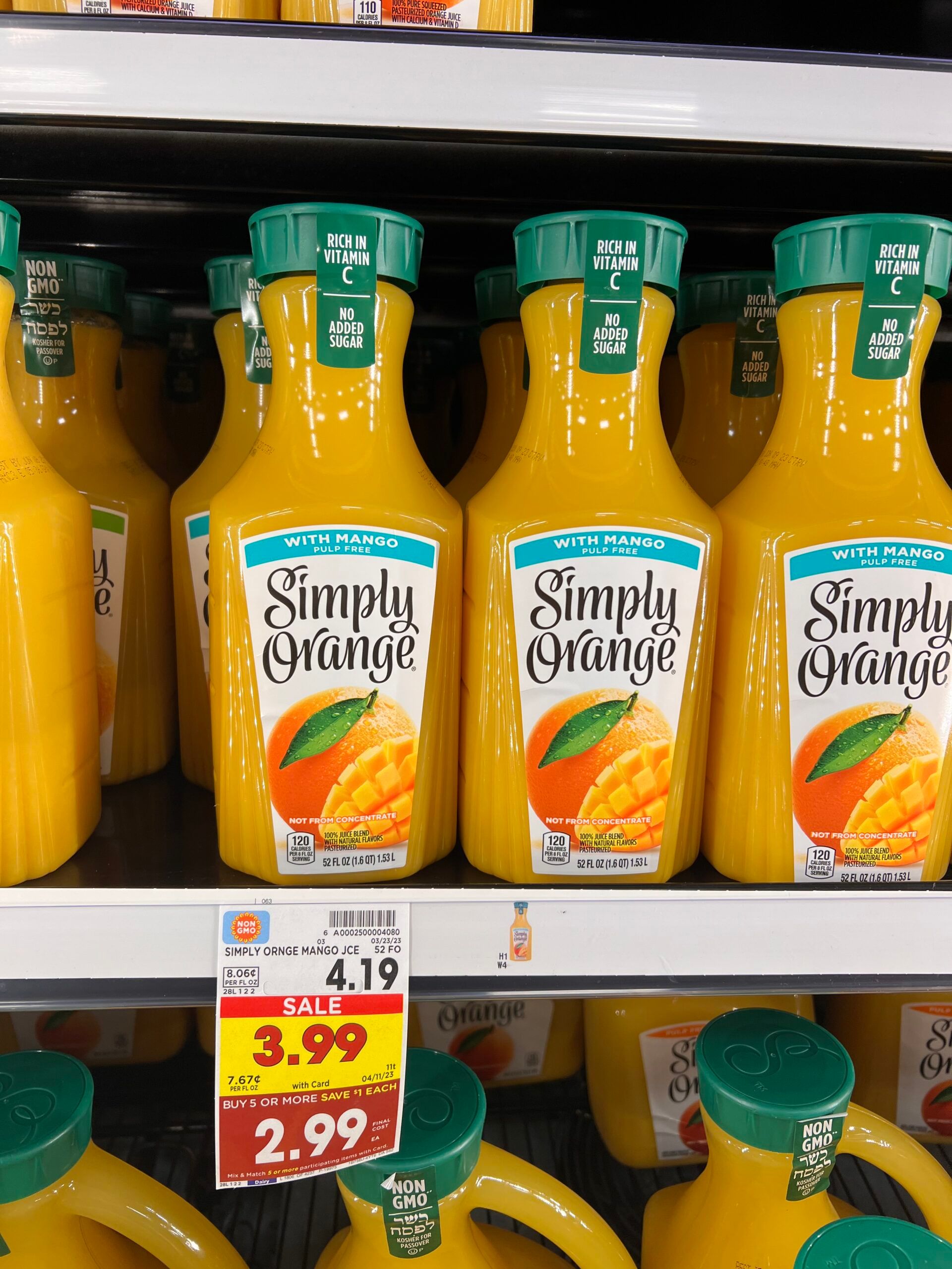 simply oj kroger shelf image 2