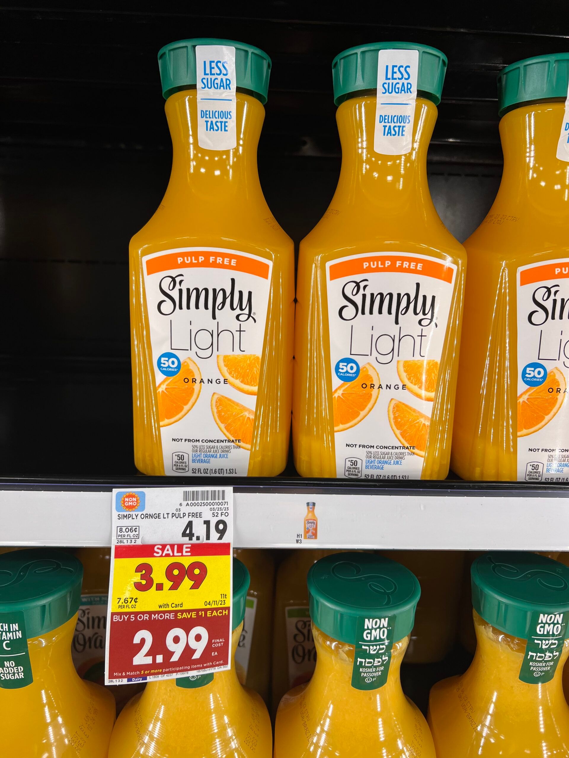 simply oj kroger shelf image 3