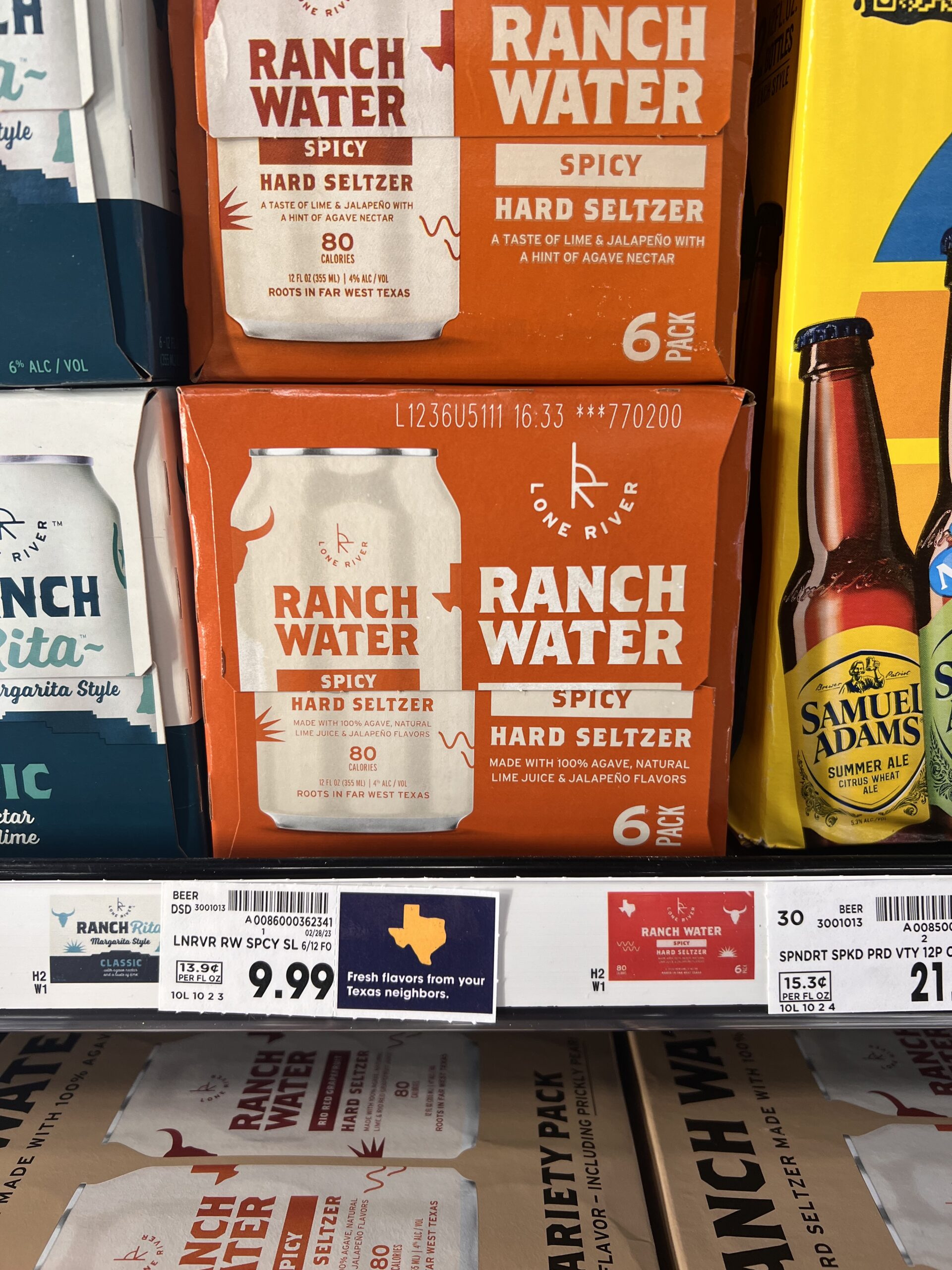 lone river ranch water kroger shelf image 1