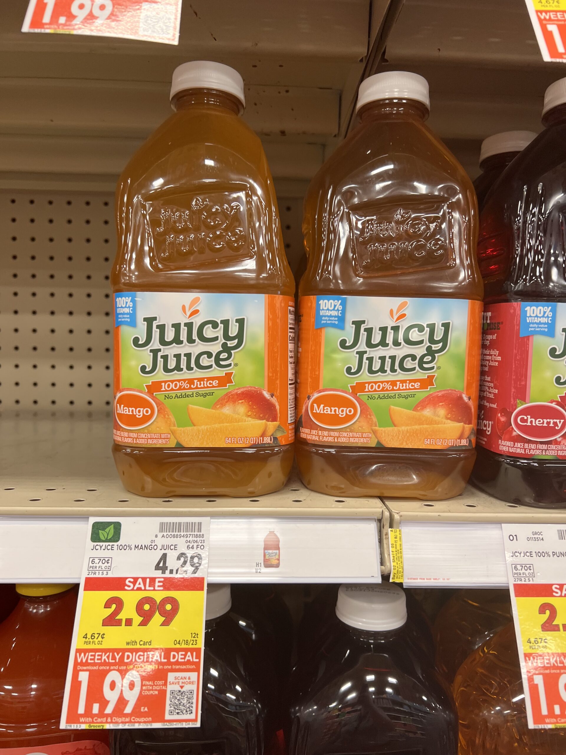 juicy juice kroger shelf image 5