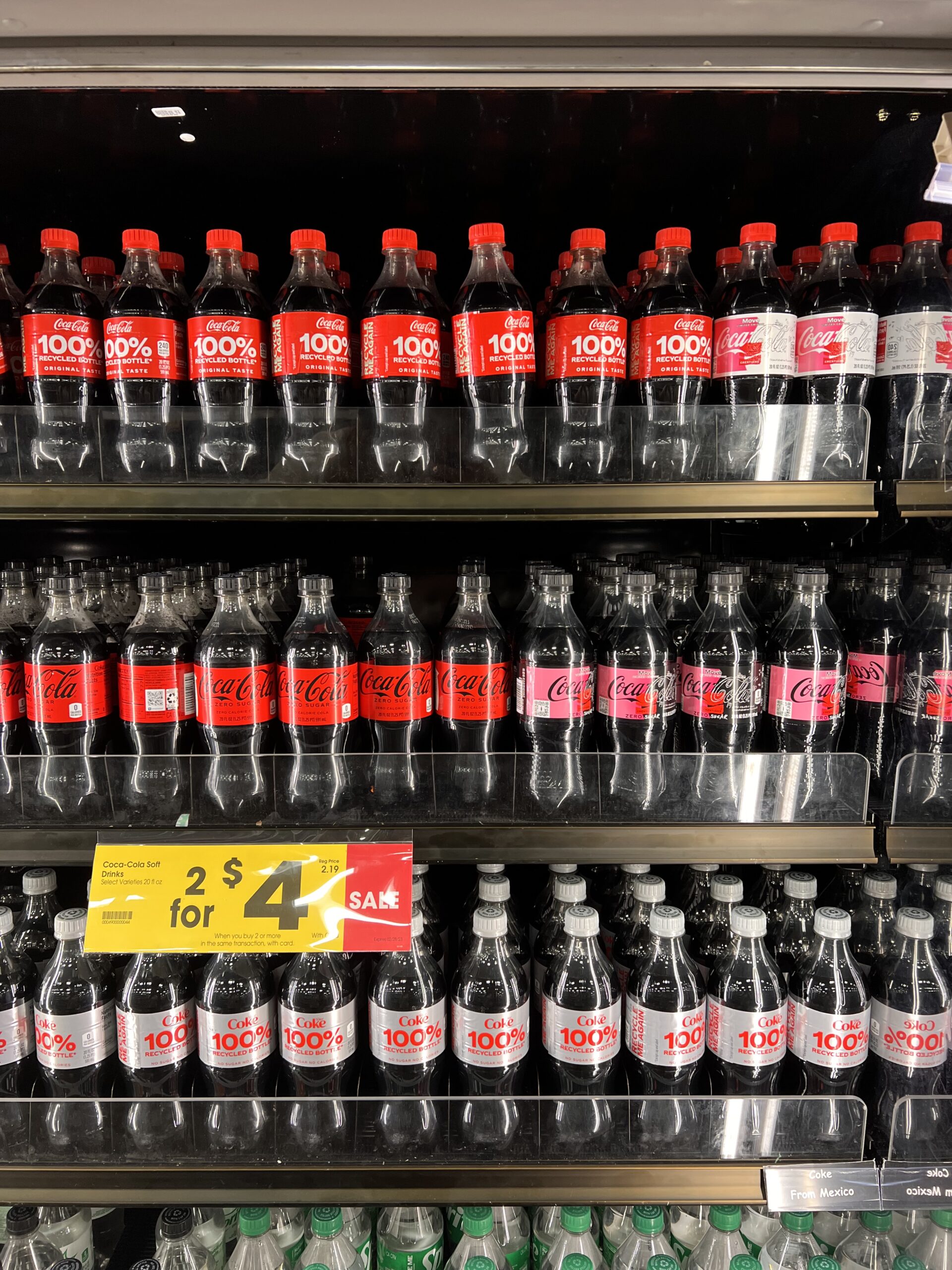 coca cola move kroger shelf image 1