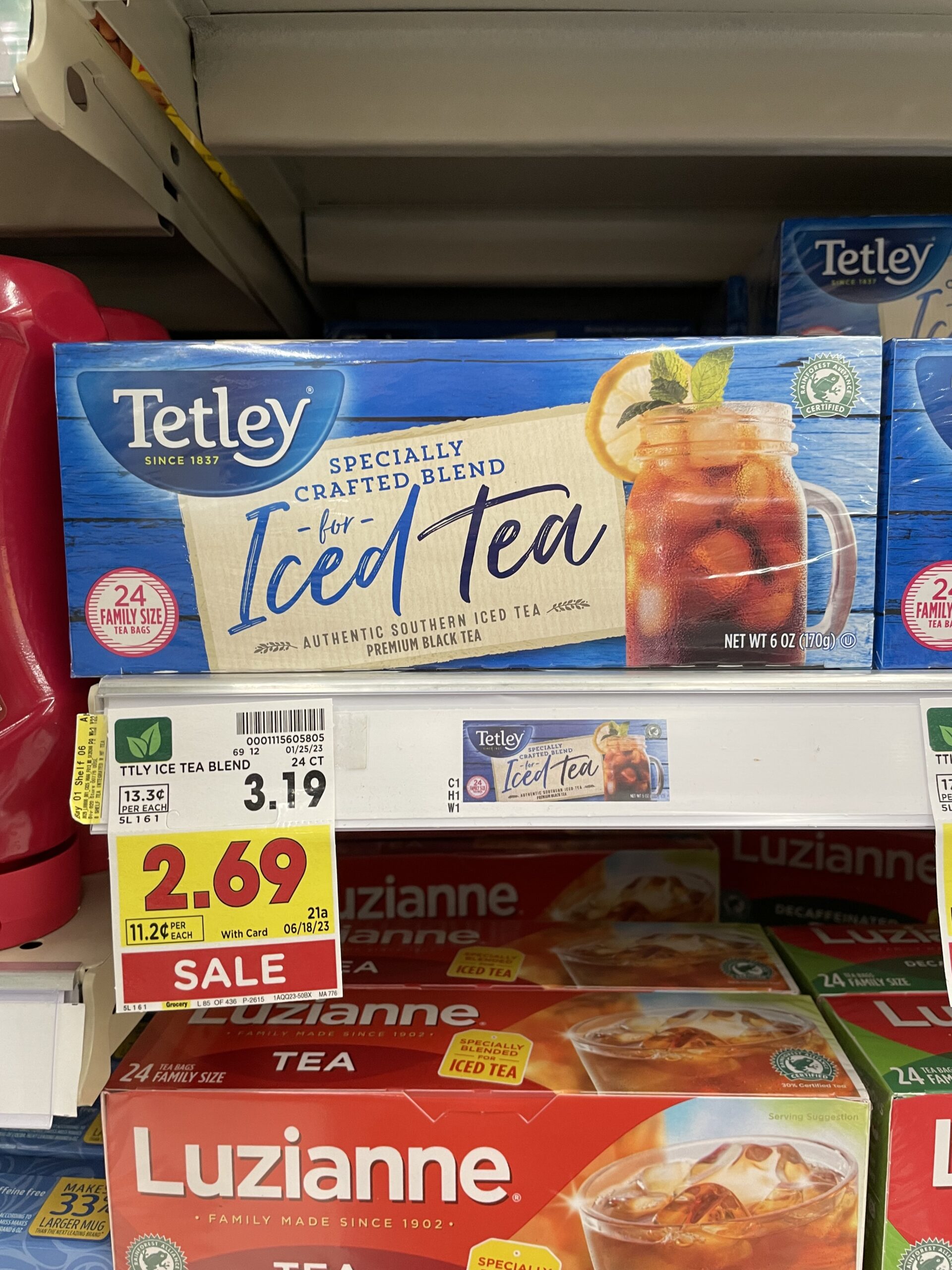 tetley tea kroger shelf image 2