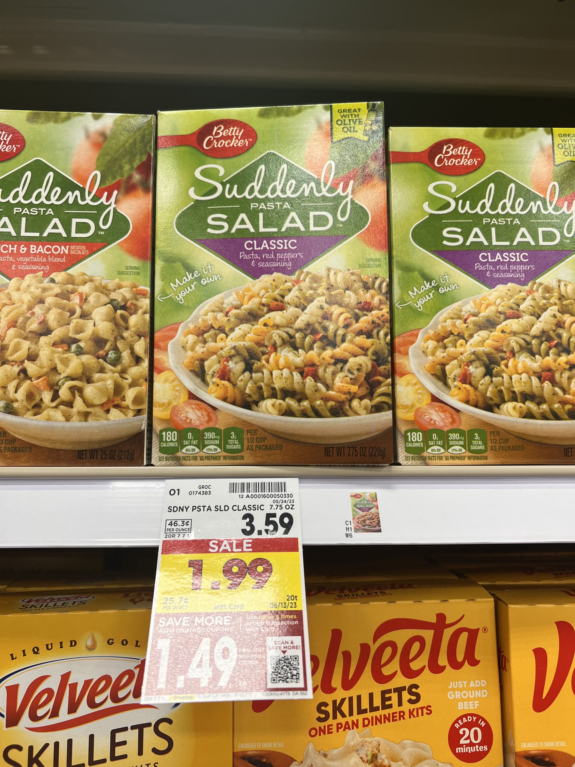 suddenly salad kroger shelf image 1
