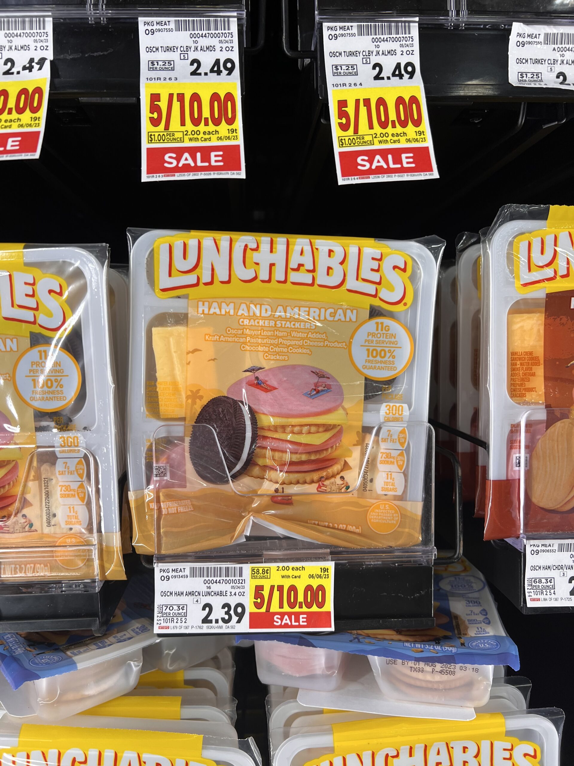 lunchables kroger shelf image 4