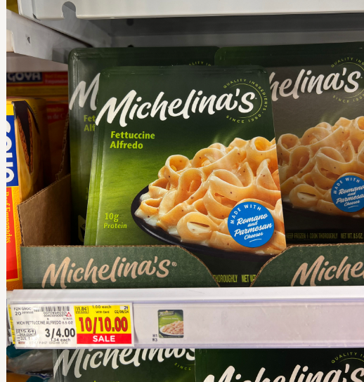Michelina's Frozen Meal Kroger Shelf Image