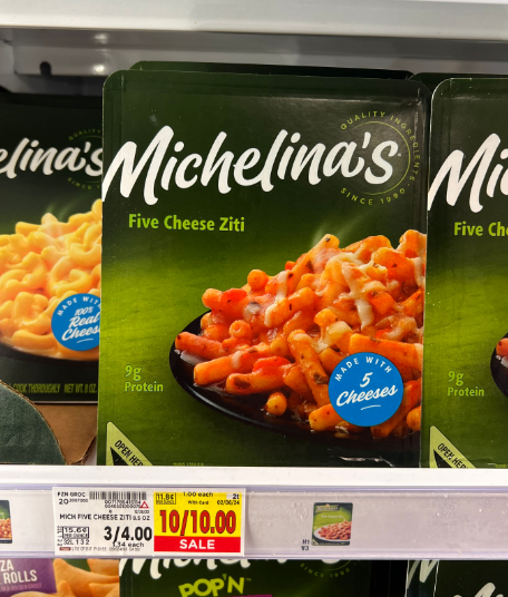 Michelina's Frozen Meal Kroger Shelf Image