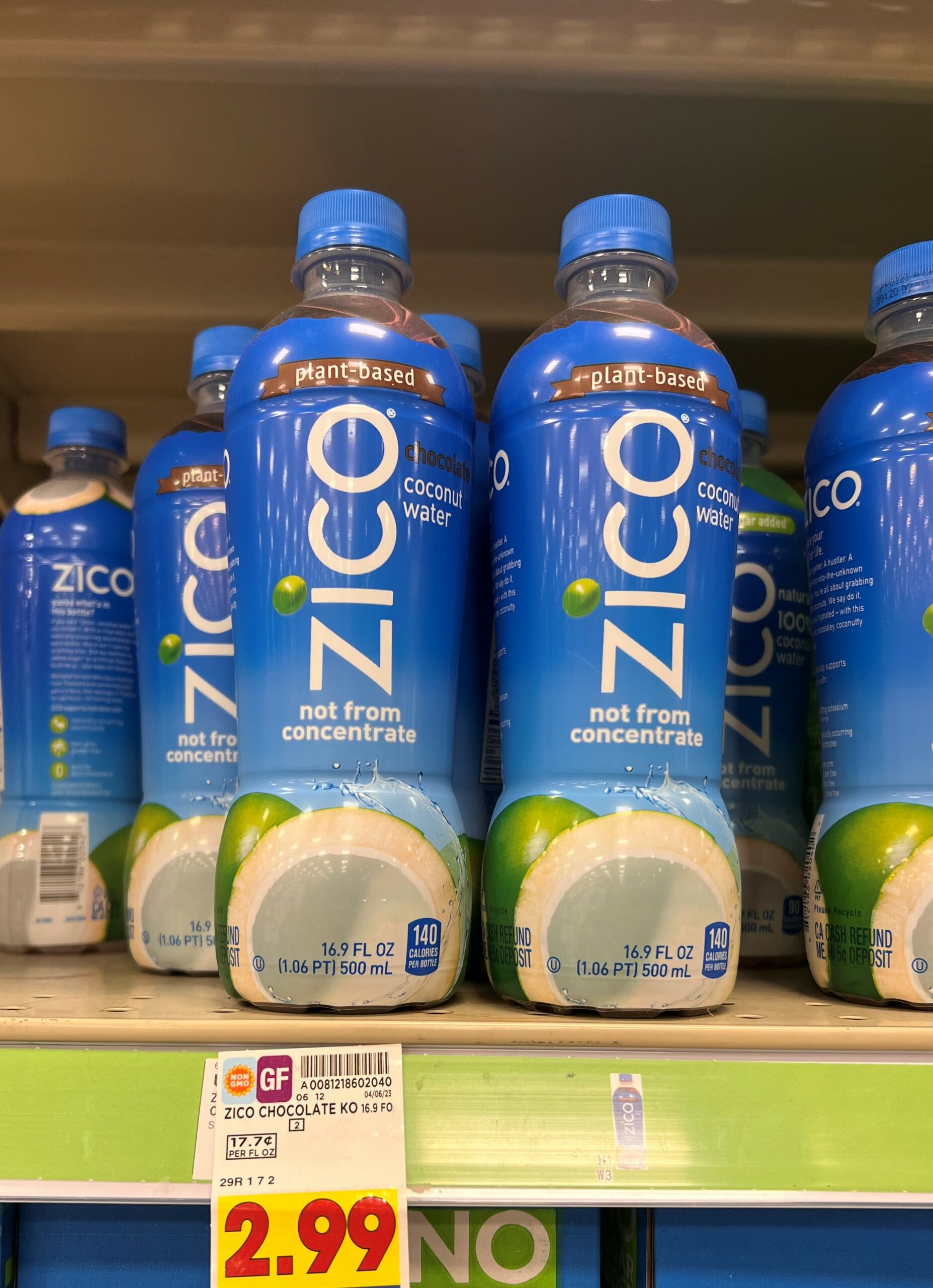 zico coconut water kroger shelf image 1