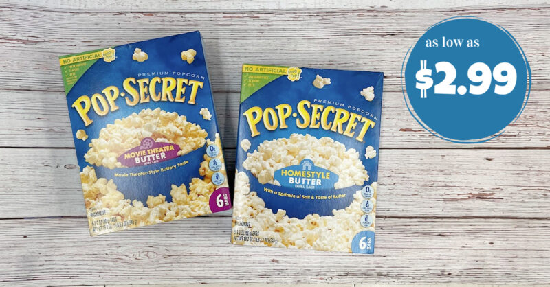 Pop Secret Popcorn kroger krazy 1