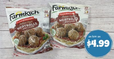 farm rich meatballs kroger krazy