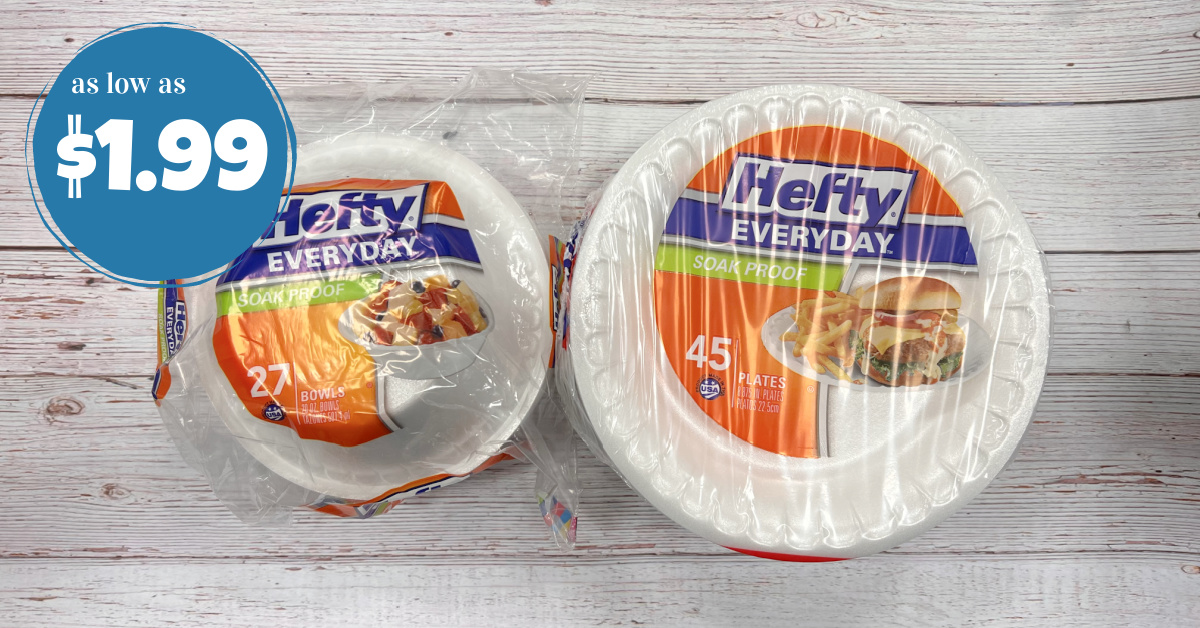 Hefty Plates and Bowls as low as $1.99! - Kroger Krazy