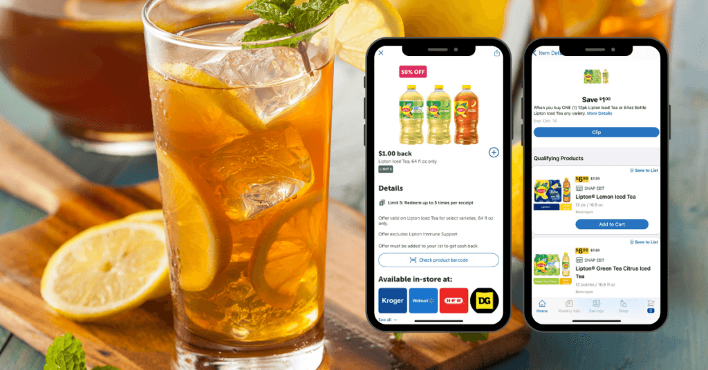 lipton iced tea kroger