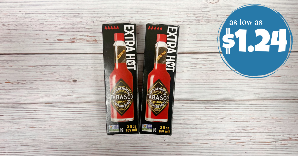 Tabasco Scorpion Sauce as low as $1.24! - Kroger Krazy