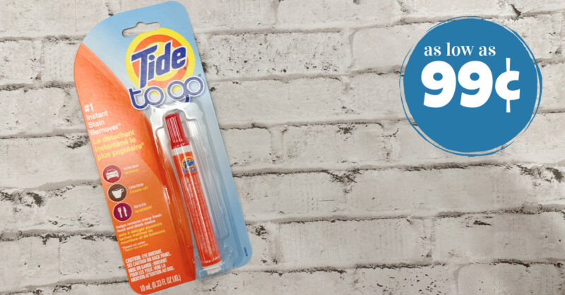 Tide to Go Stain Remover Pen as low as 99¢! - Kroger Krazy